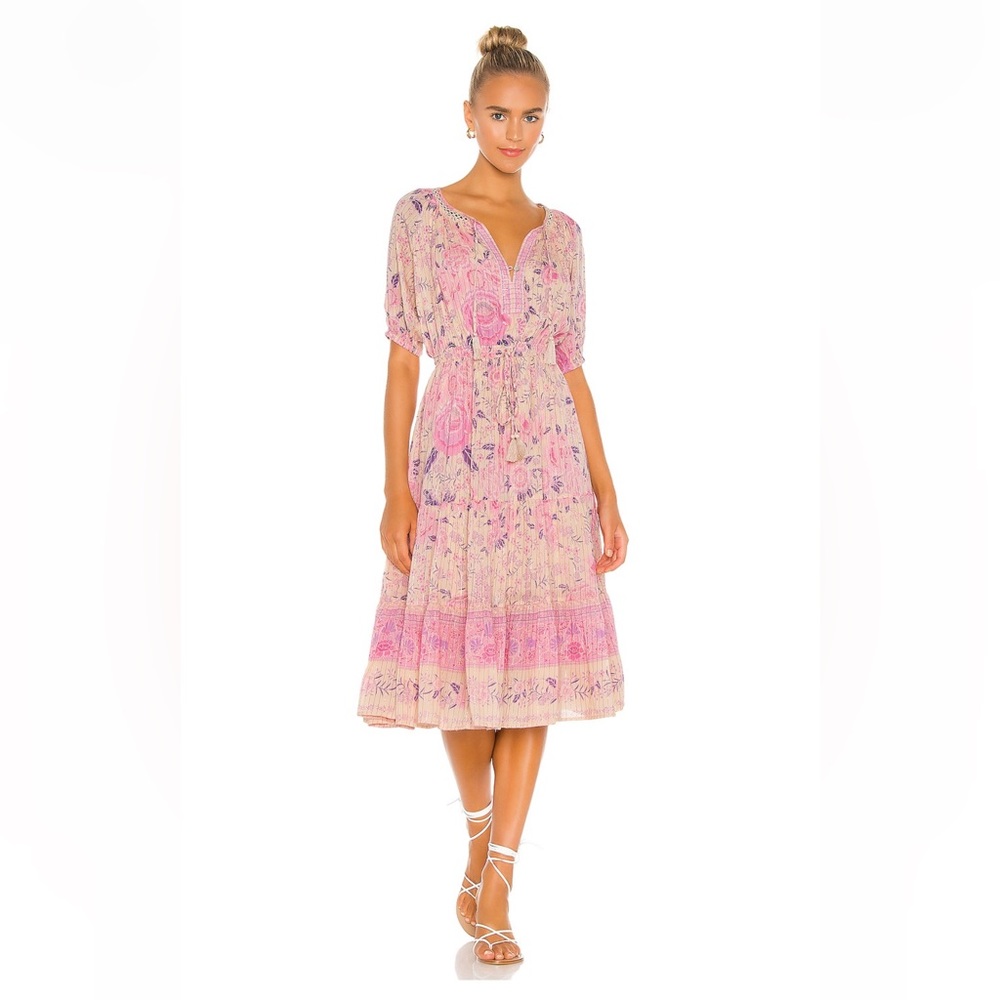 SPELL & THE GYPSY Mystic MIDI Dress - Musk